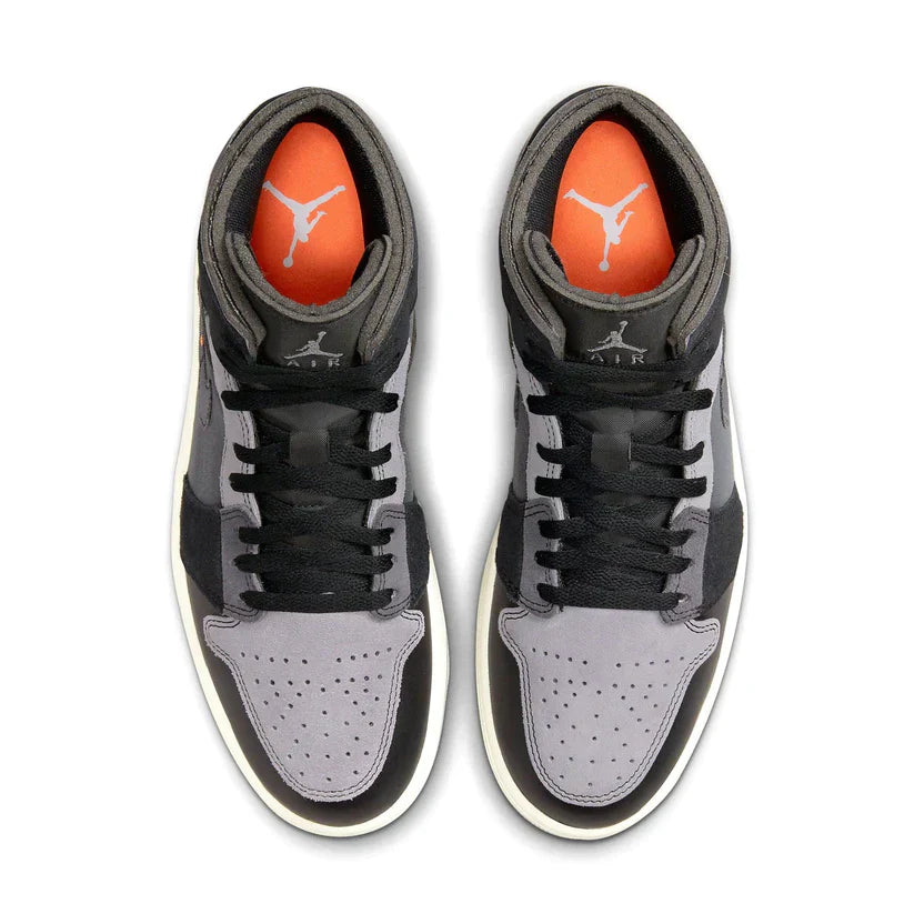 Air Jordan 1 Mid 'Craft Inside Out Black'